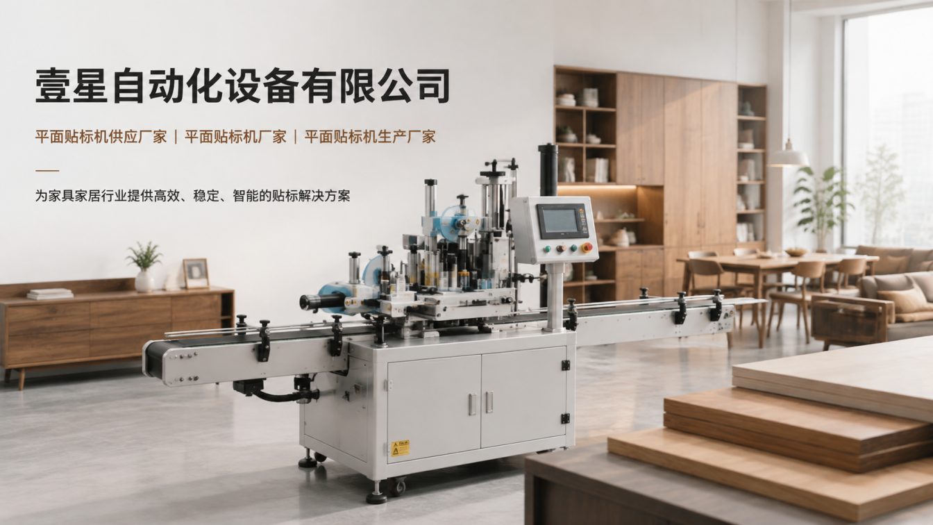 玉环家具贴标贴胶自动化设备